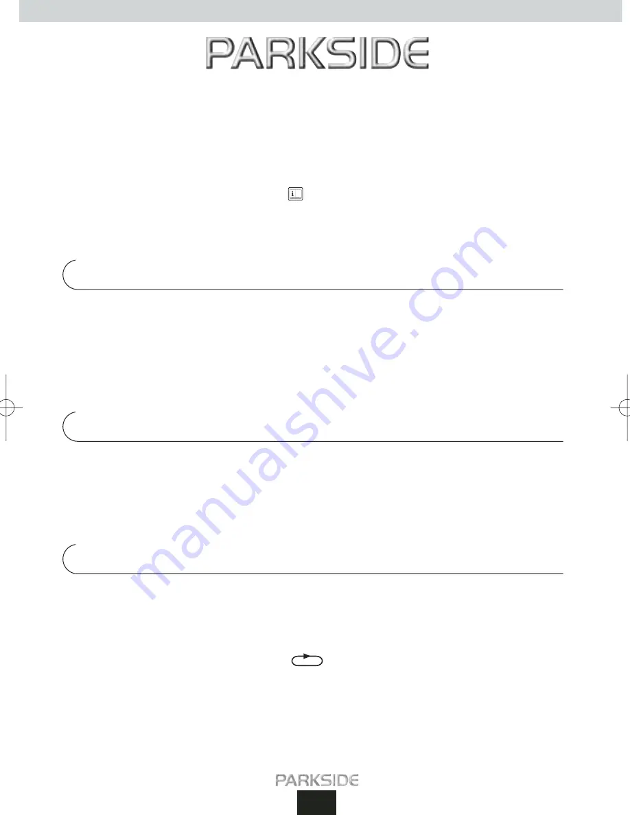 Parkside KH 3115 BELT SANDER Manual Download Page 40