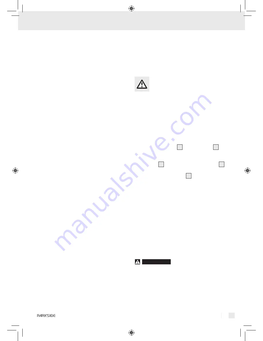 Parkside KH 3133 BENCH DRILL Скачать руководство пользователя страница 41