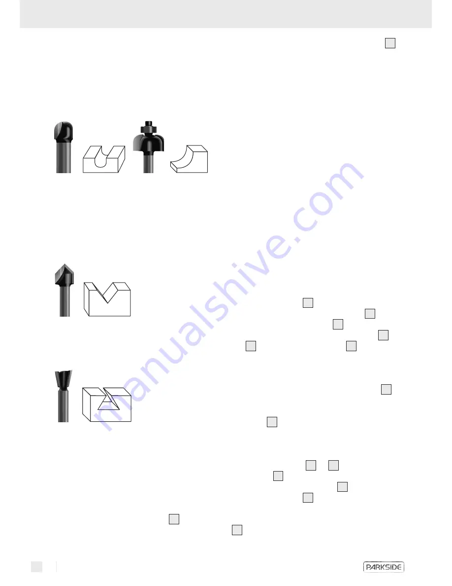 Parkside KH 3169 ROUTER Operation And Safety Notes Download Page 52