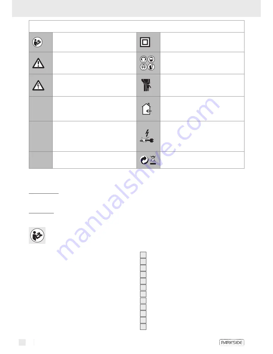 Parkside KH 3169 ROUTER Operation And Safety Notes Download Page 60