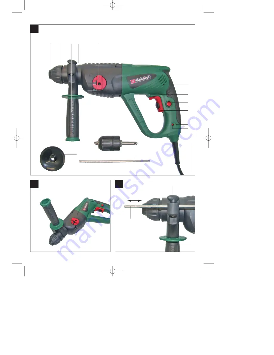 Parkside P-BMH 1100 Operation And Safety Notes Download Page 3