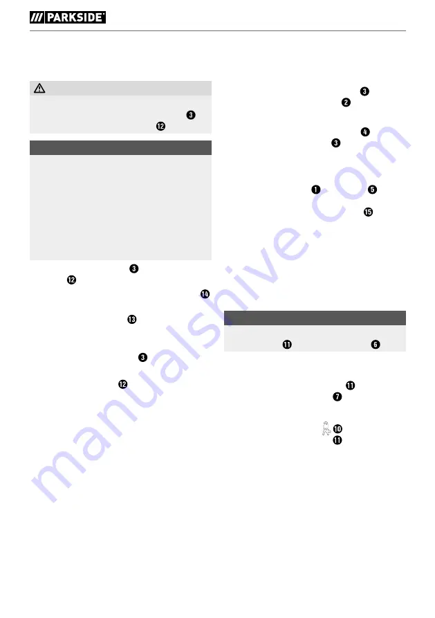 Parkside PAAS 12 A2 User Manual Download Page 13