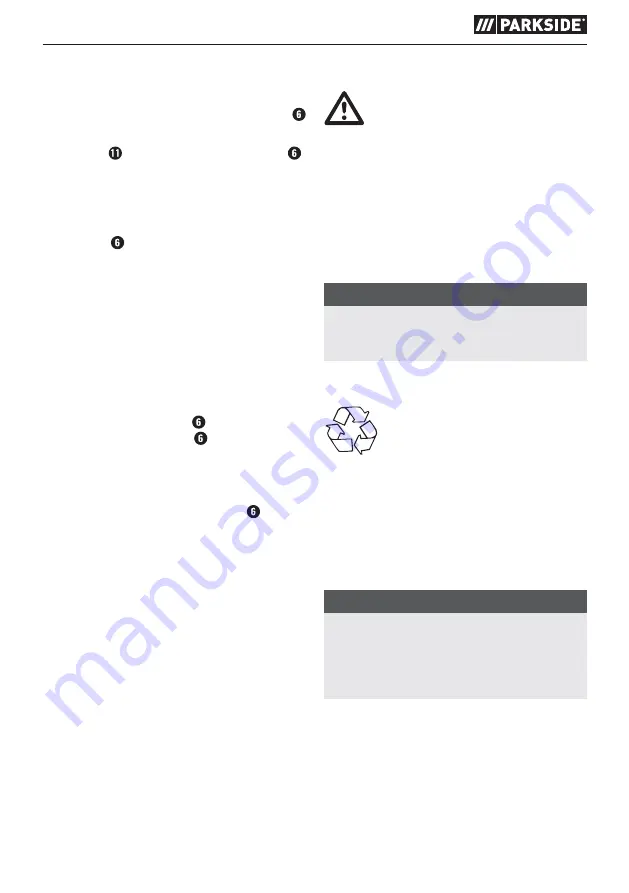 Parkside PABH 20-Li B2 Instructions Manual Download Page 13