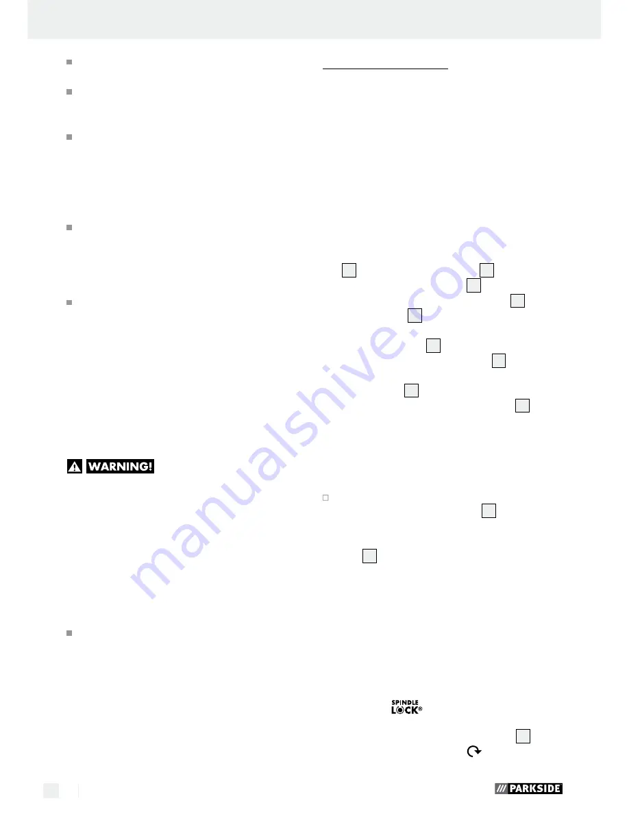 Parkside PABS 10.8 A2 Operation Manual Download Page 10