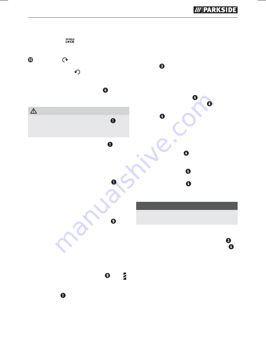 Parkside PABS 12 B2 Original Instructions Manual Download Page 10