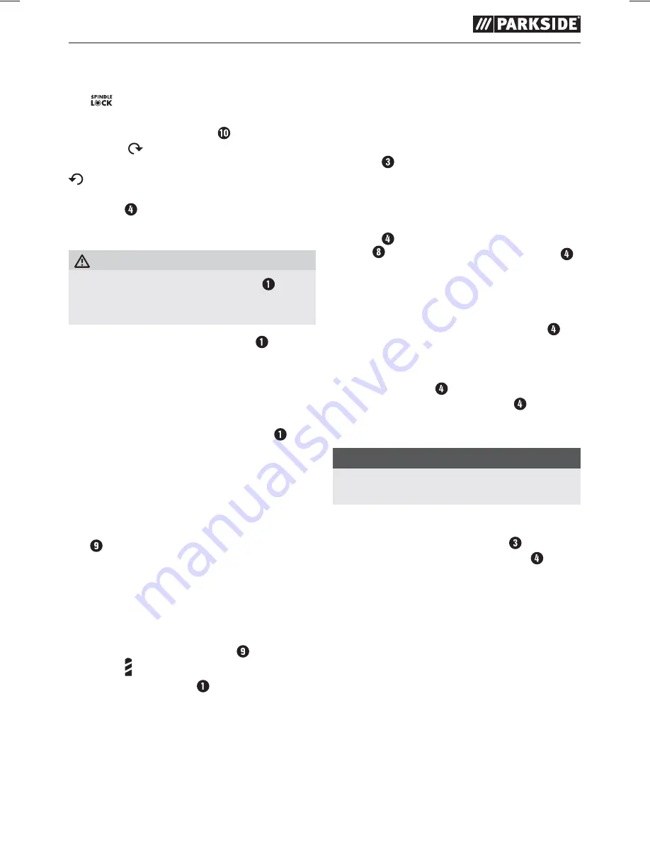 Parkside PABS 12 B2 Original Instructions Manual Download Page 22