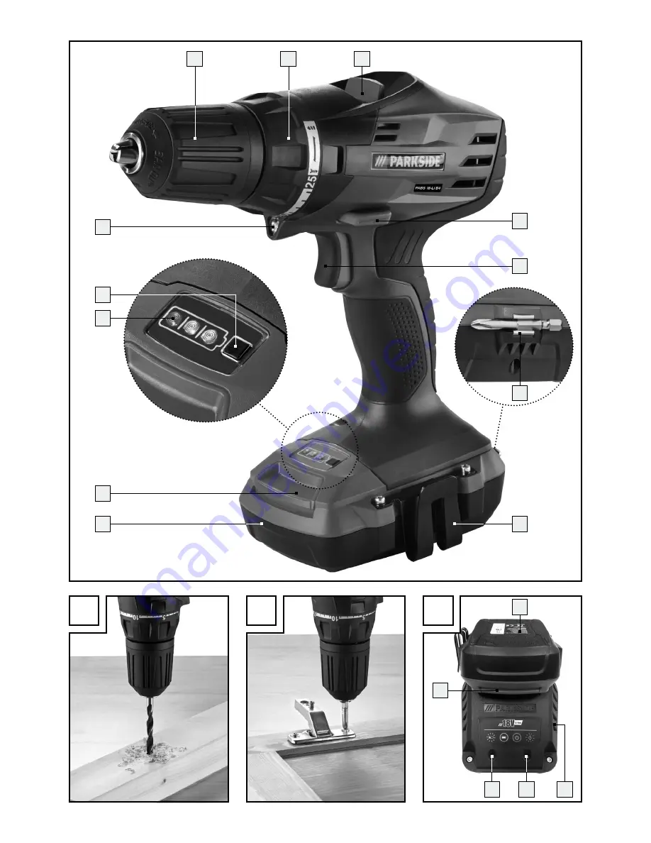 Parkside PABS 18-Li B4 Скачать руководство пользователя страница 3