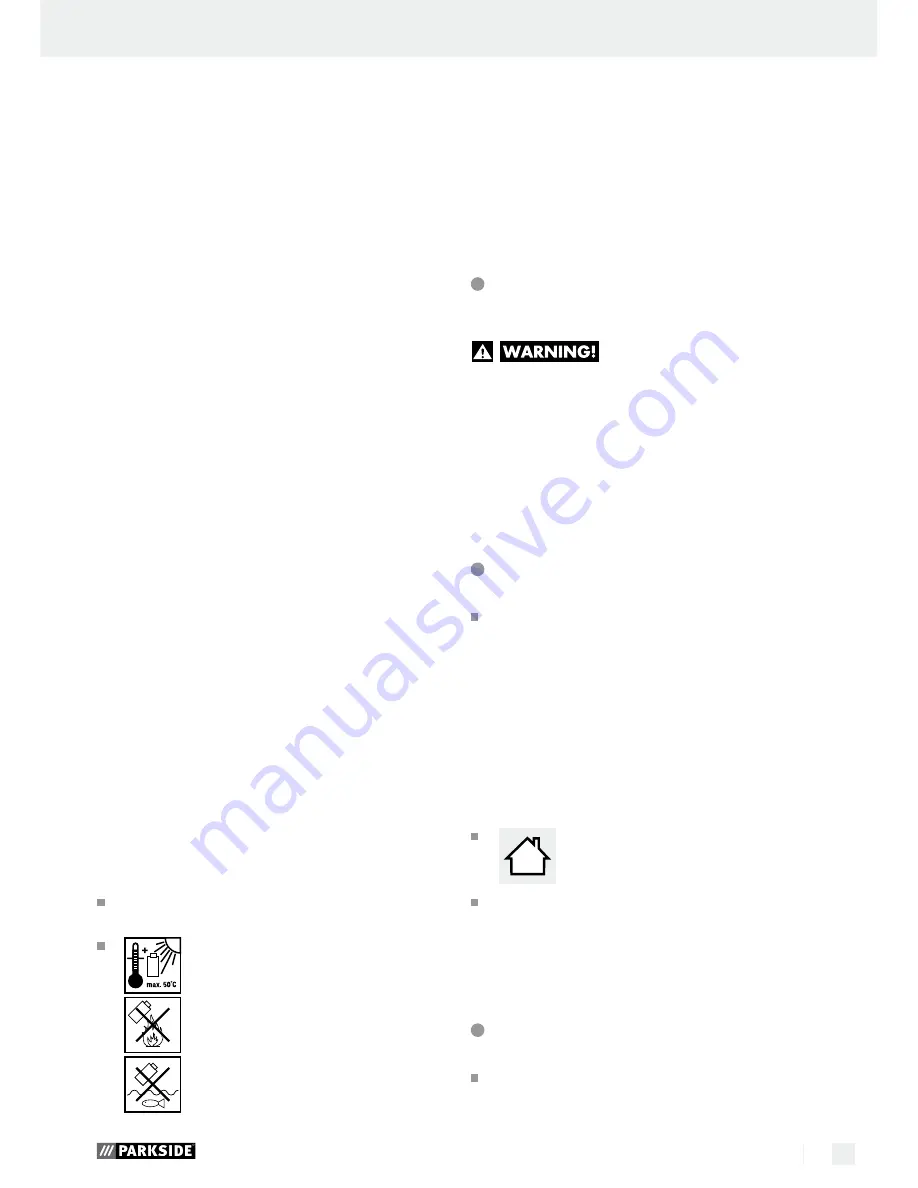 Parkside PABS 20-Li A1 Operation And Safety Notes Download Page 9