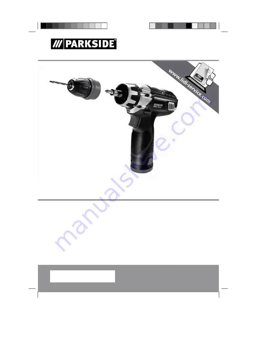 Parkside PABSW 10.8 A1 Скачать руководство пользователя страница 1