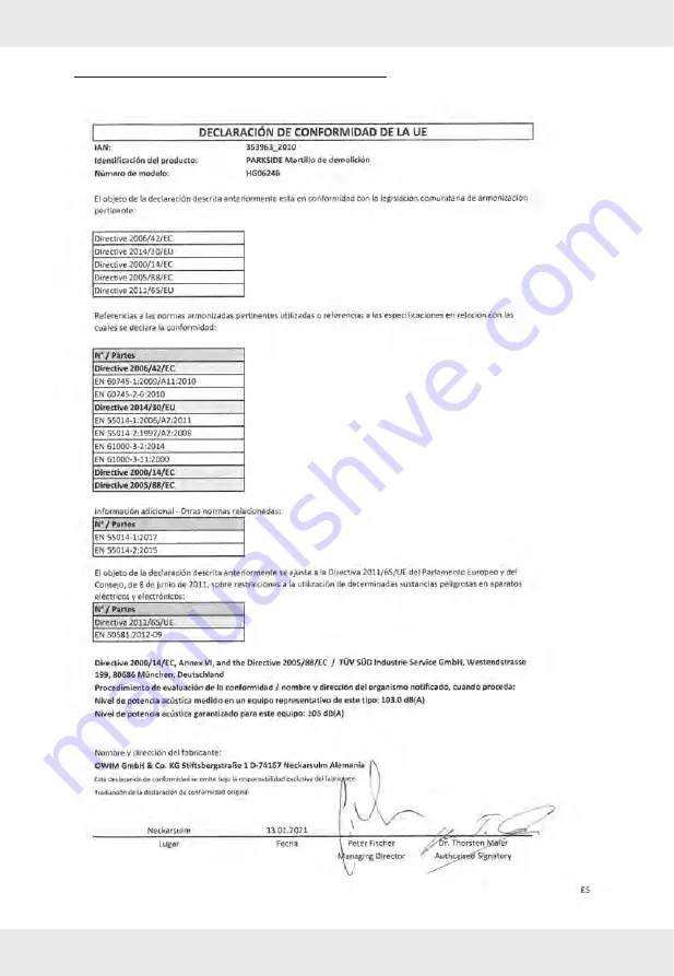 Parkside PAH 1700 C4 Operation And Safety Notes Download Page 118