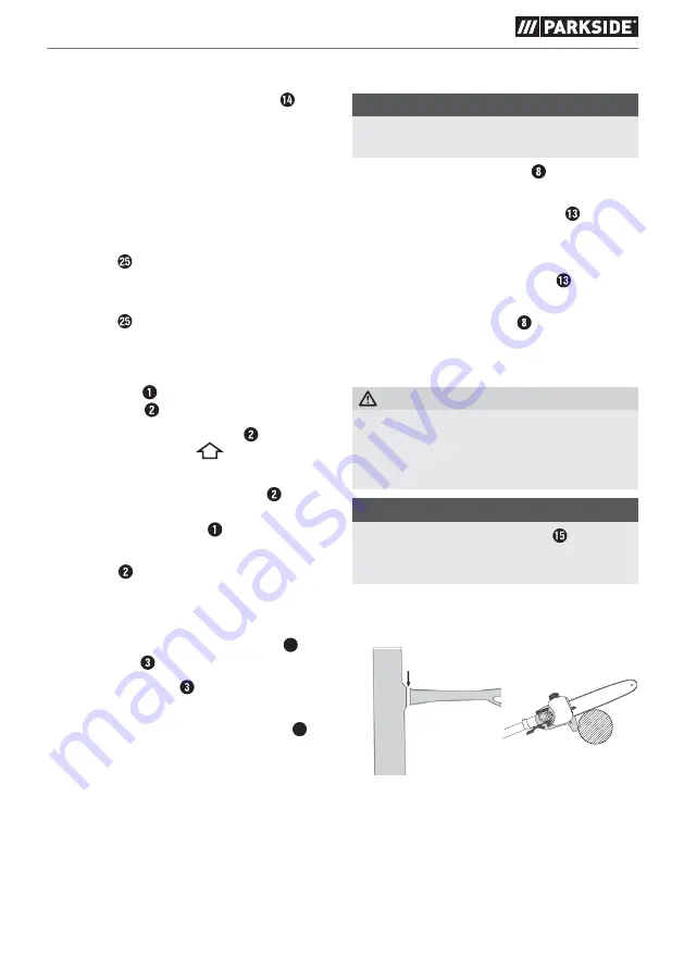 Parkside PAHE 20-Li C3 Translation Of The Original Instructions Download Page 40