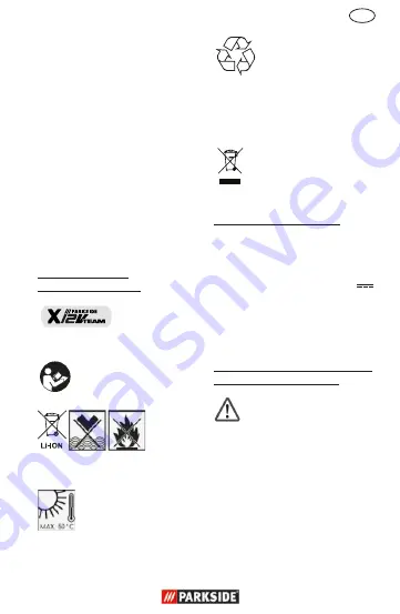 Parkside PAPK 12 B1 Translation Of The Original Instructions Download Page 31