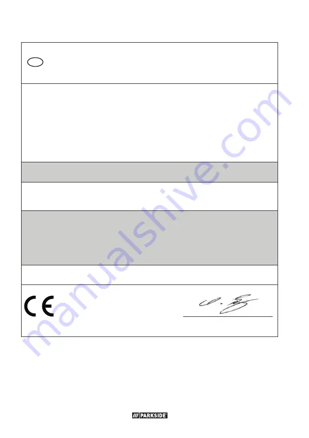 Parkside PASSK 20-Li B2 Instructions Manual Download Page 108