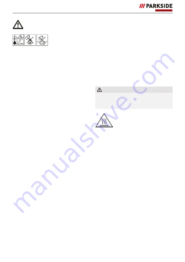 Parkside PASSP 20-Li A2 Original Instructions Manual Download Page 112