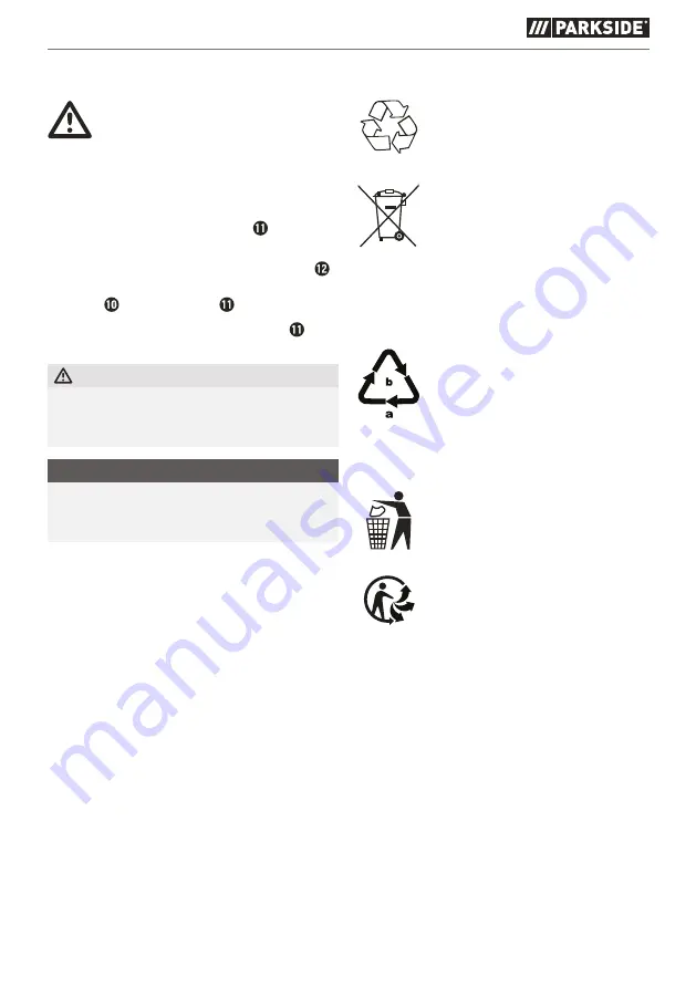 Parkside PBH 1050 C3 Translation Of The Original Instructions Download Page 62