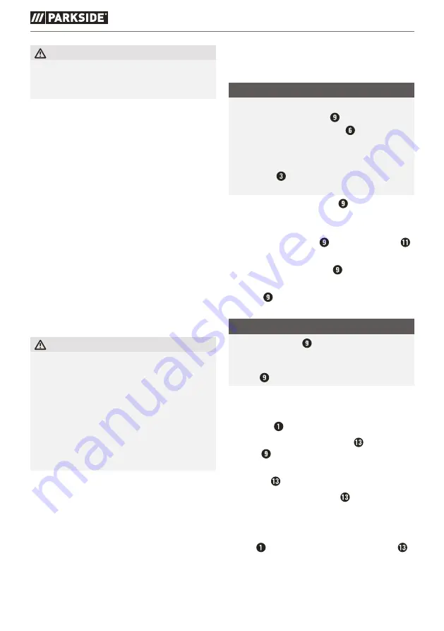 Parkside PBH 1050 C3 Translation Of The Original Instructions Download Page 131
