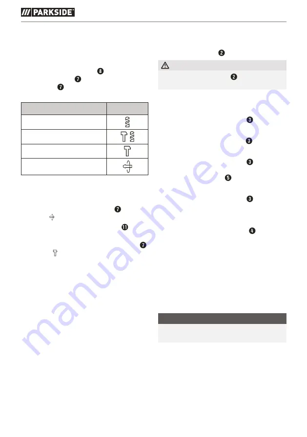 Parkside PBH 1050 C3 Translation Of The Original Instructions Download Page 145