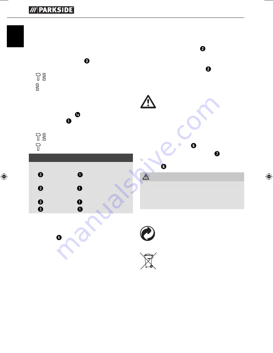 Parkside PBH 1500 A1 Manual Download Page 9