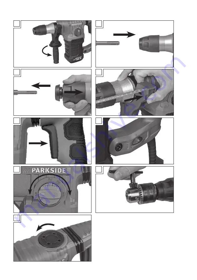 Parkside PBH 1500 F6 Скачать руководство пользователя страница 3