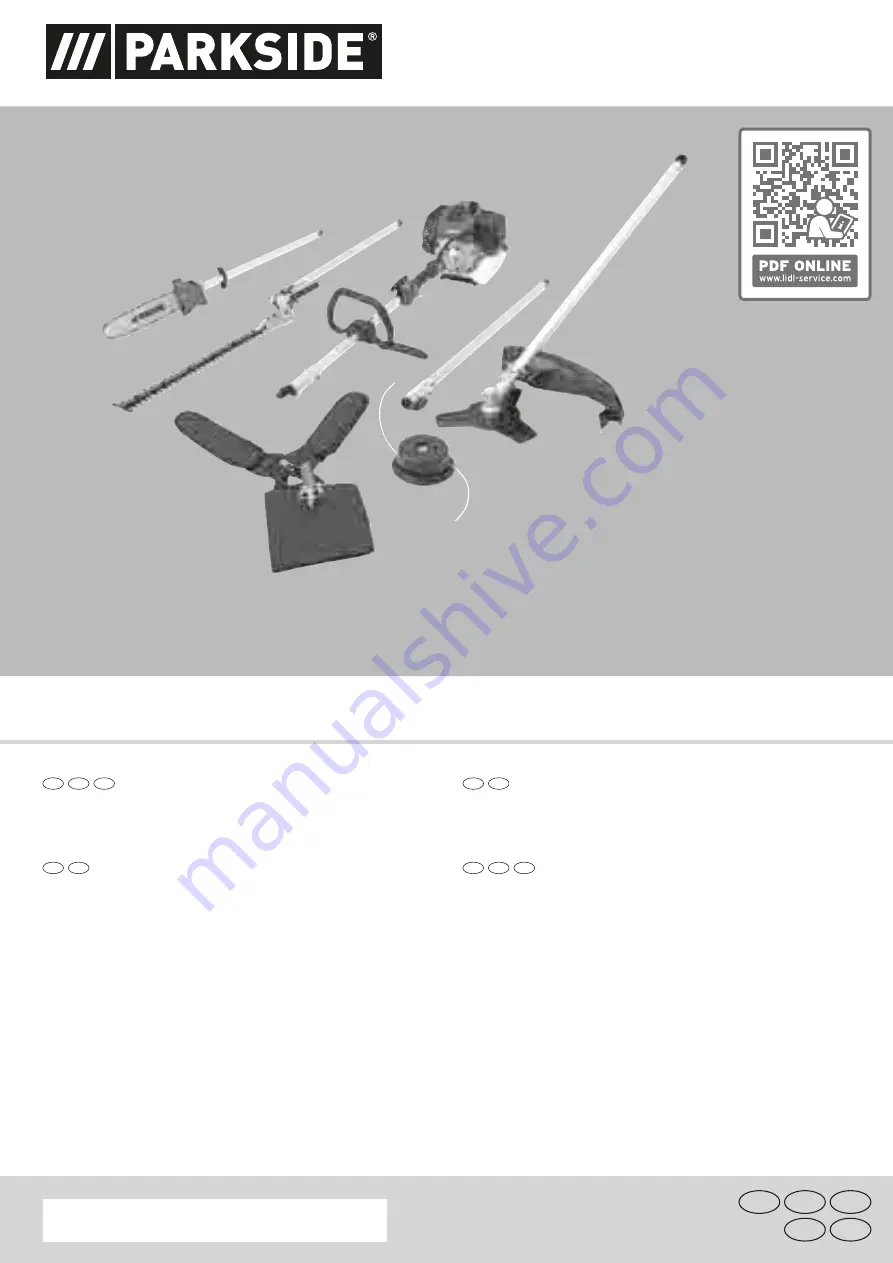 Parkside PBK 4 B3 Operating And Safety Instructions Manual Download Page 1