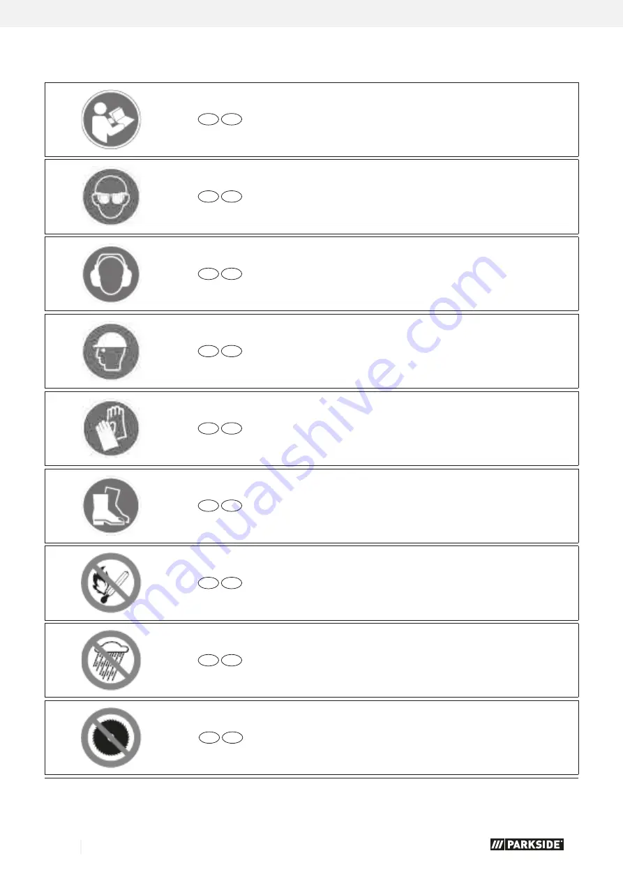 Parkside PBK 4 B3 Operating And Safety Instructions Manual Download Page 56