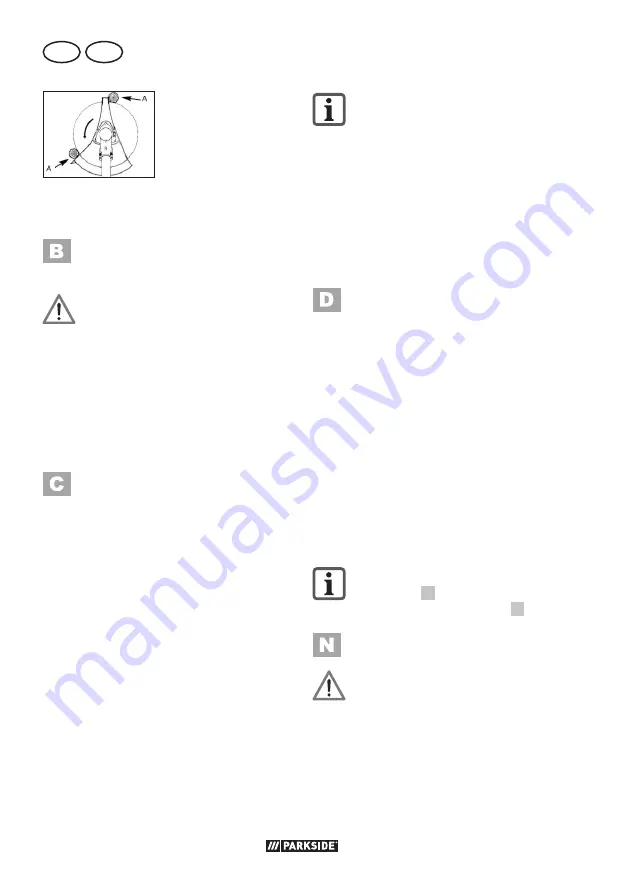 Parkside PBS 2 D4 Translation Of The Original Instructions Download Page 66