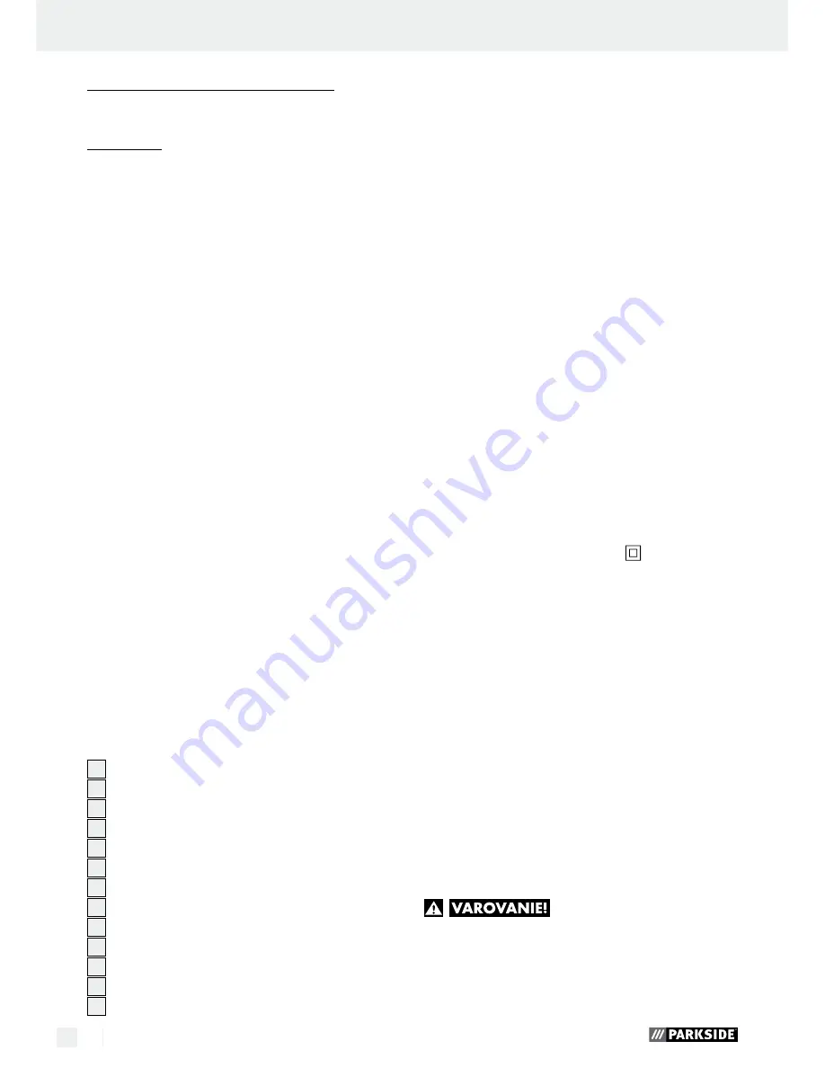 Parkside PBS 900 B1 Operation And Safety Notes Download Page 58