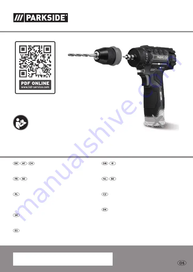 Parkside PBSA 12 D4 Translation Of The Original Instructions Download Page 1