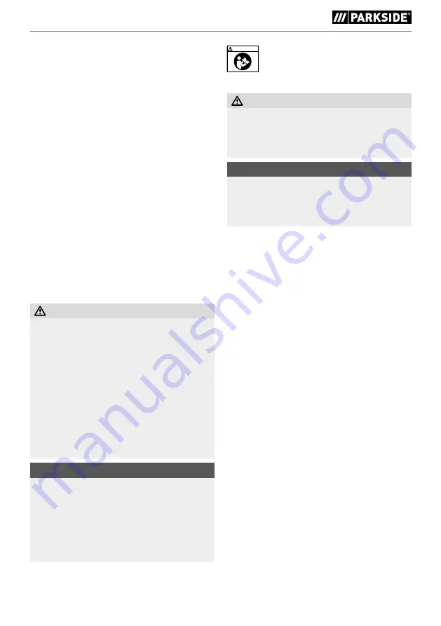 Parkside PDBS 1800 A1 Translation Of The Original Instructions Download Page 6