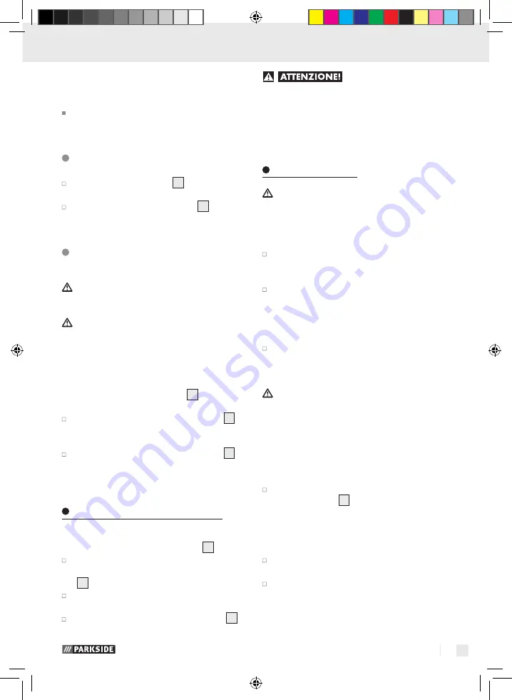 Parkside PDBS 2200 A1 Скачать руководство пользователя страница 37