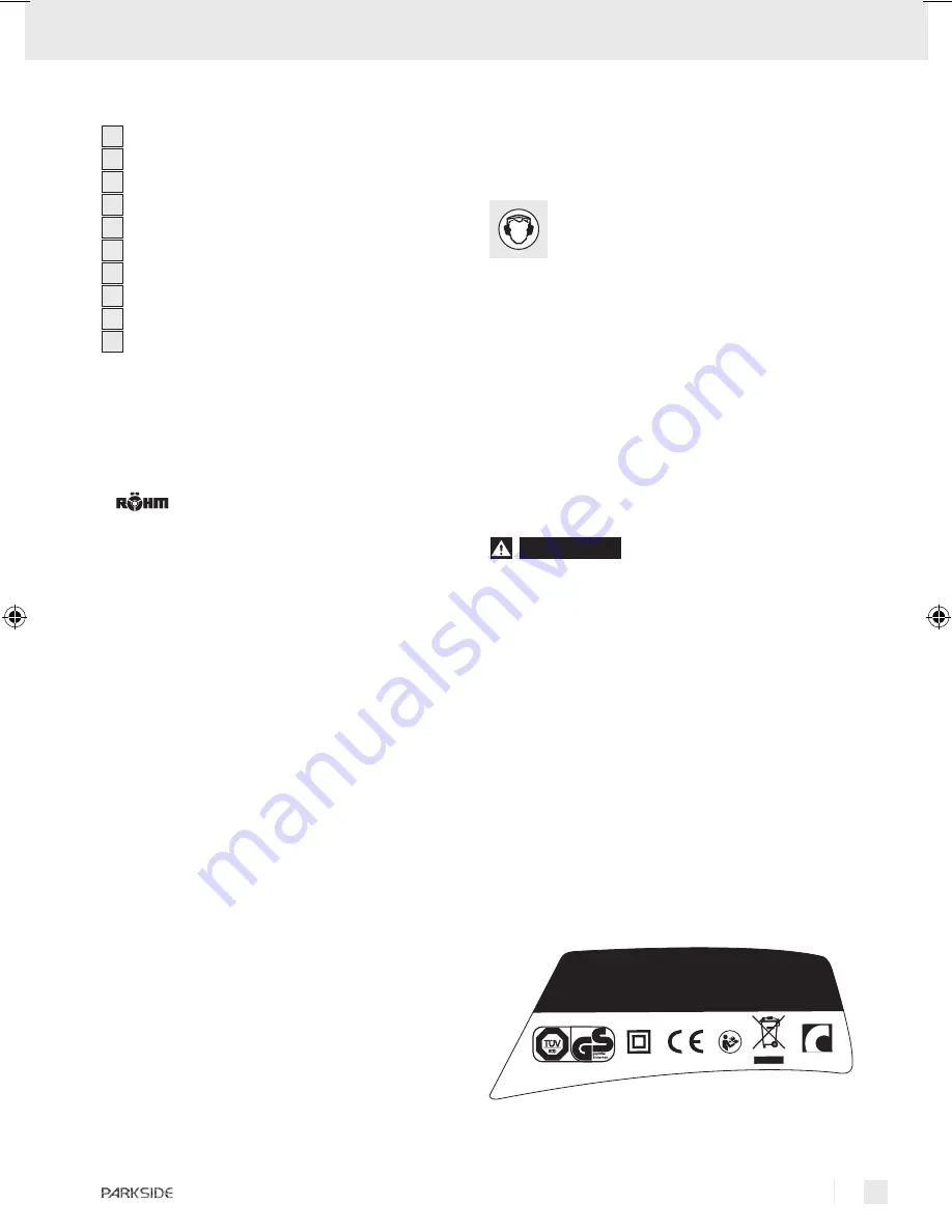 Parkside PEBH 1010 Operation And Safety Notes Download Page 25