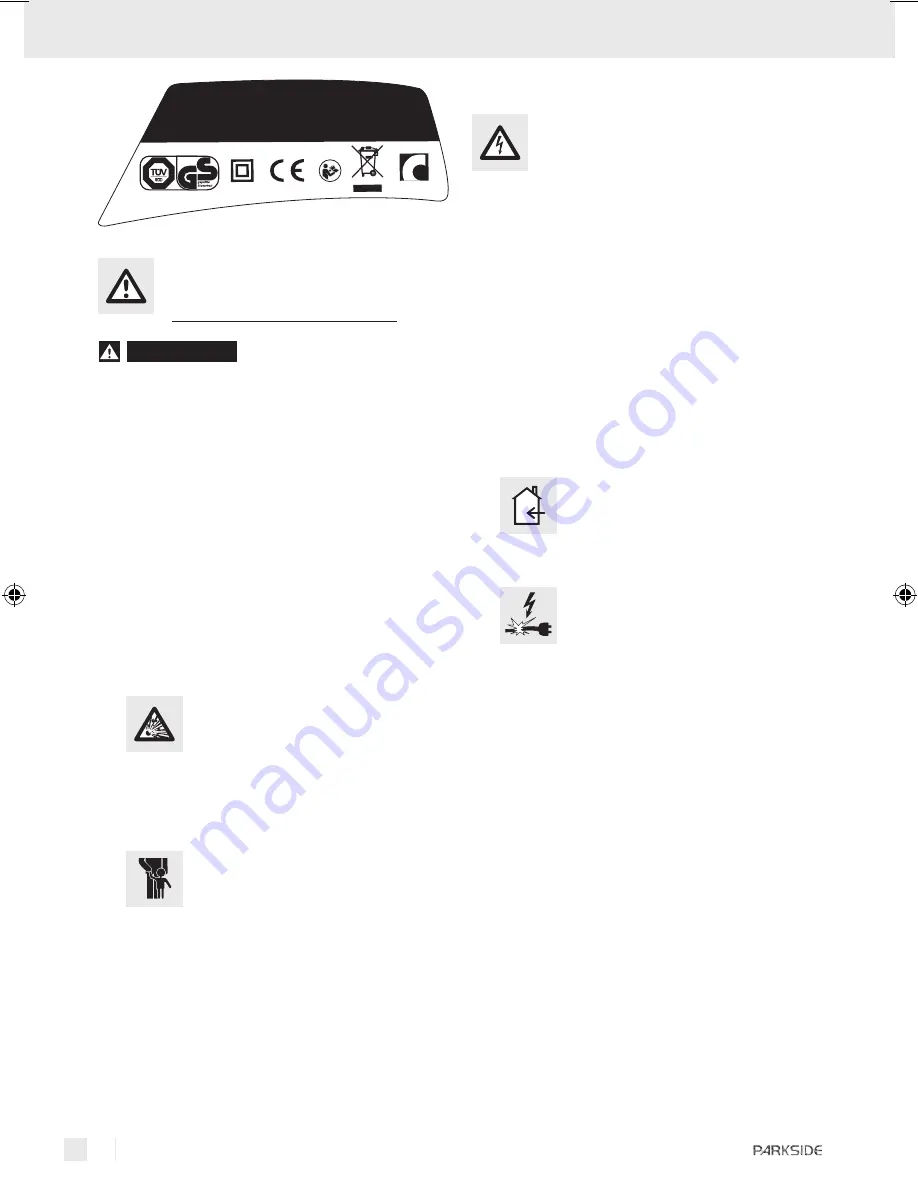 Parkside PEBH 1010 Operation And Safety Notes Download Page 36