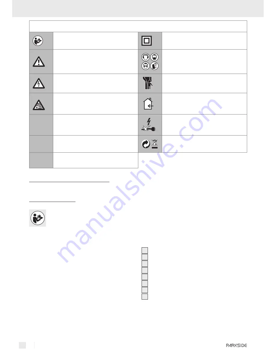 Parkside PEC 200 SE -  6 Operation And Safety Notes Download Page 4