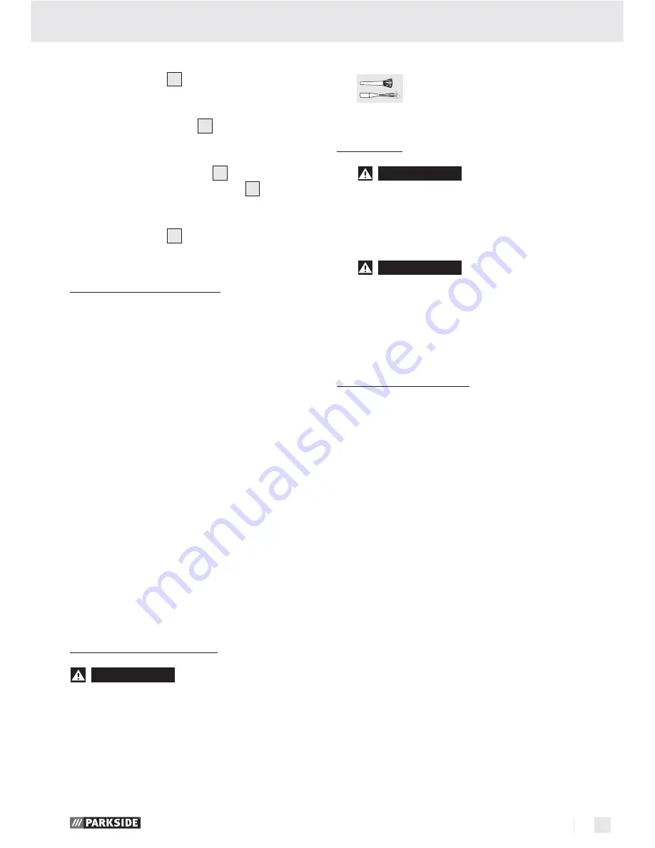 Parkside PEXS 270 A1 -  4 Operation And Safety Notes Download Page 56