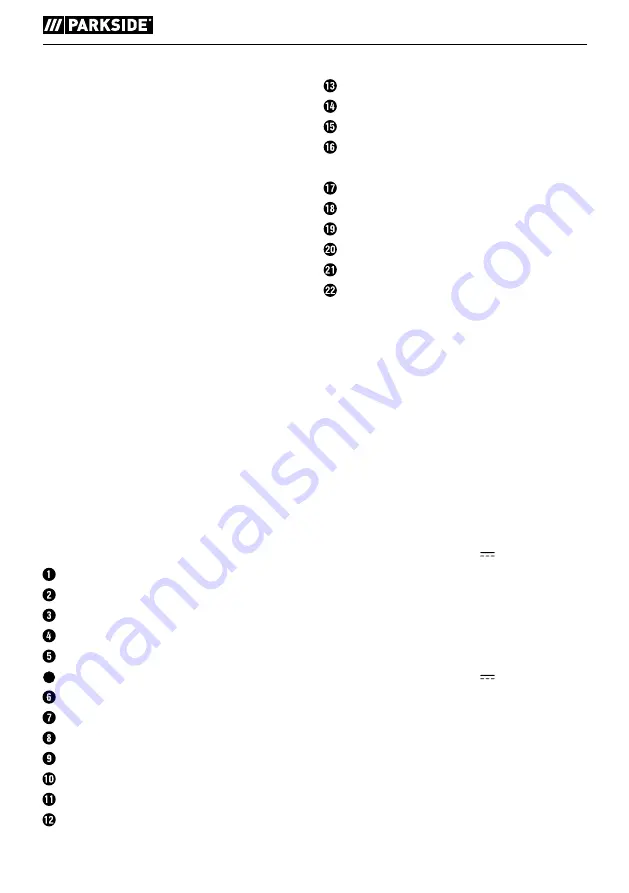 Parkside PFSA 20-Li A1 Translation Of The Original Instructions Download Page 35