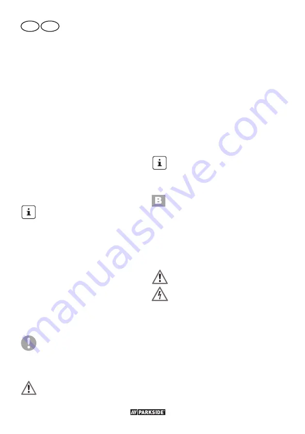 Parkside PHD 110 D1 Скачать руководство пользователя страница 22