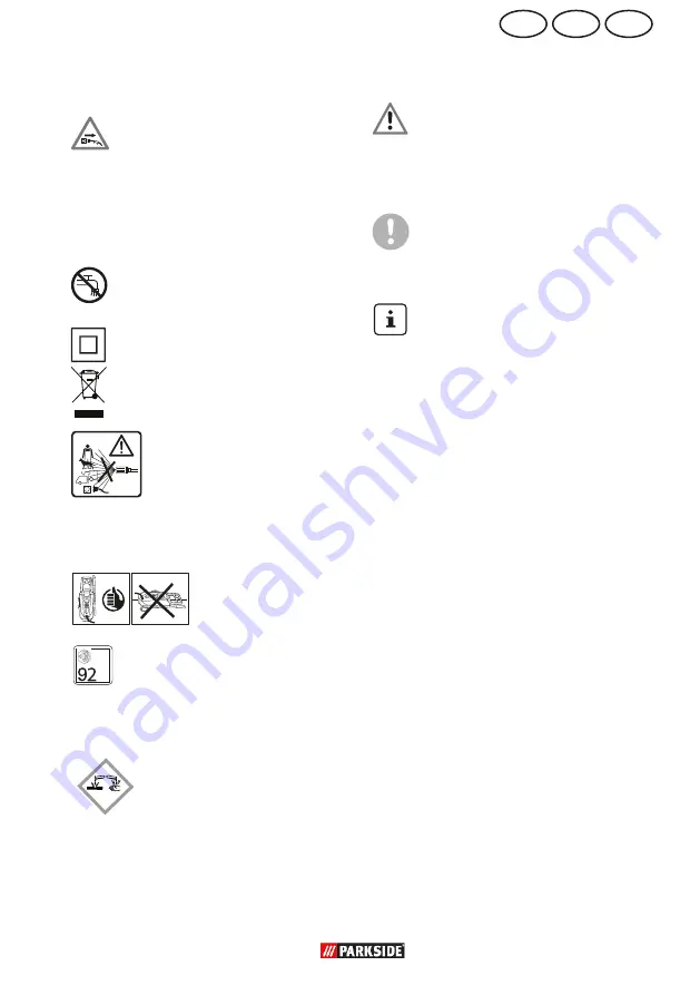 Parkside PHD 150 G4 Translation Of The Original Instructions Download Page 61