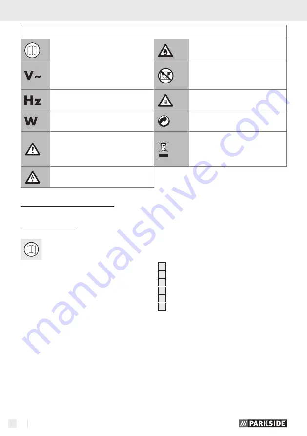 Parkside PHG 2500 D4 Operating And Safety Instructions Manual Download Page 5