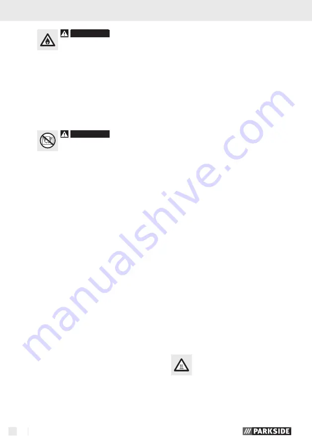 Parkside PHG 2500 D4 Operating And Safety Instructions Manual Download Page 7