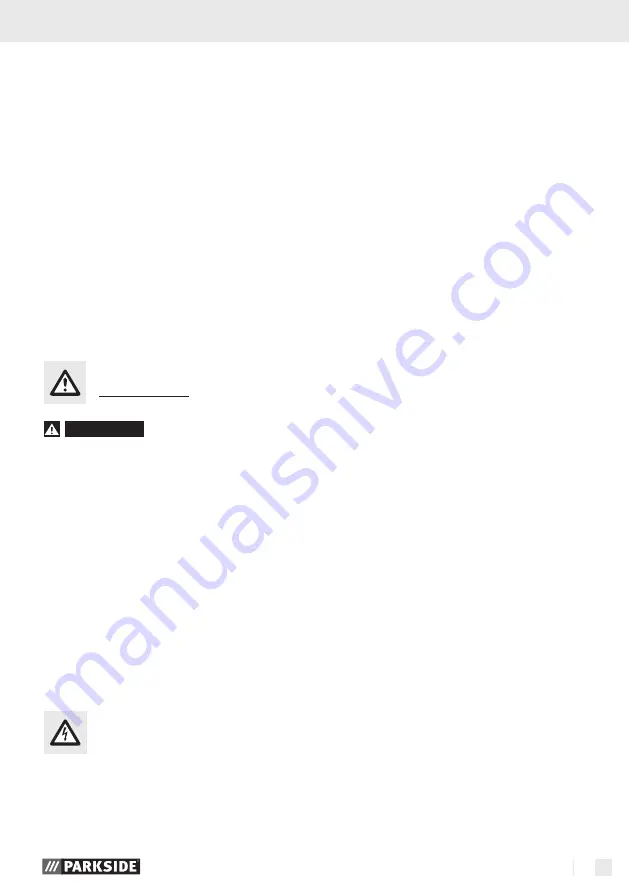 Parkside PHG 2500 D4 Operating And Safety Instructions Manual Download Page 15