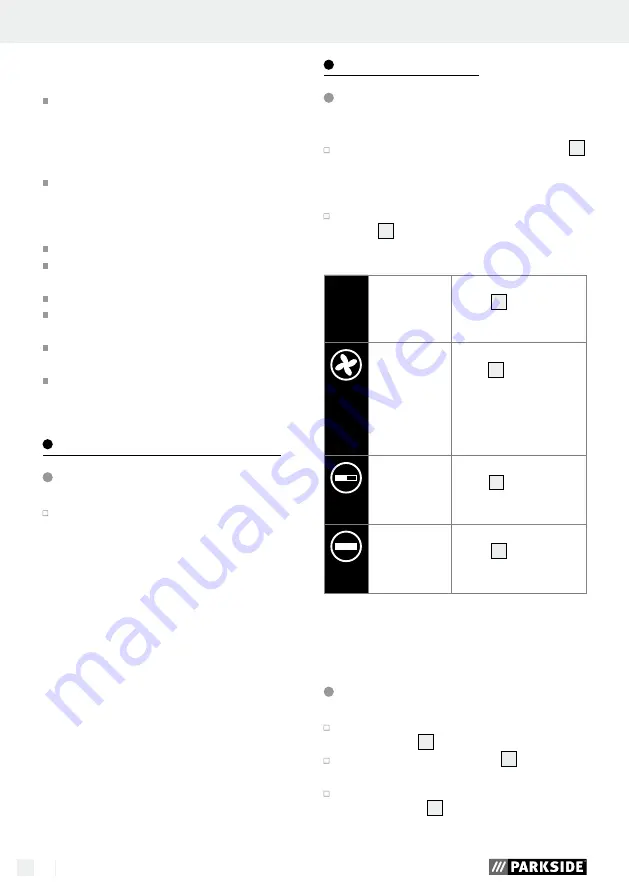 Parkside PHG 3000 D4 Operation And Safety Notes Translation Of The Original Instructions Download Page 24