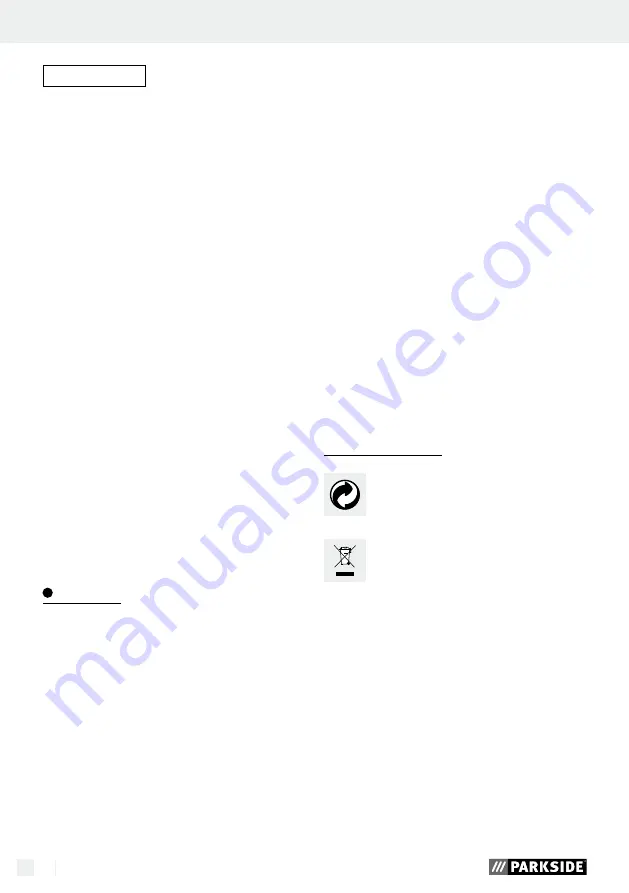 Parkside PHG 3000 D4 Operation And Safety Notes Translation Of The Original Instructions Download Page 34