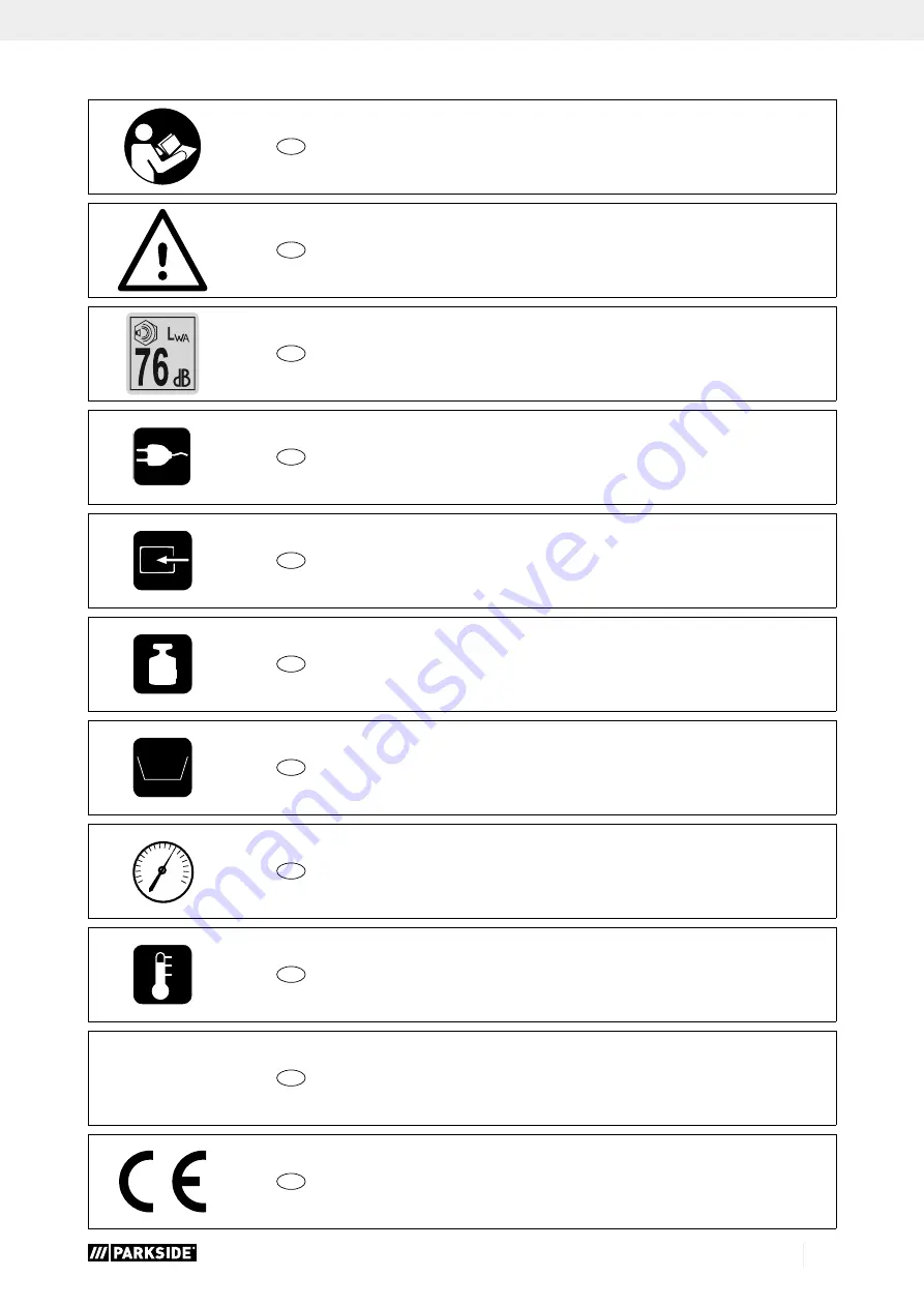 Parkside PHGA 1300 A1 Operating And Safety Instructions Manual Download Page 117