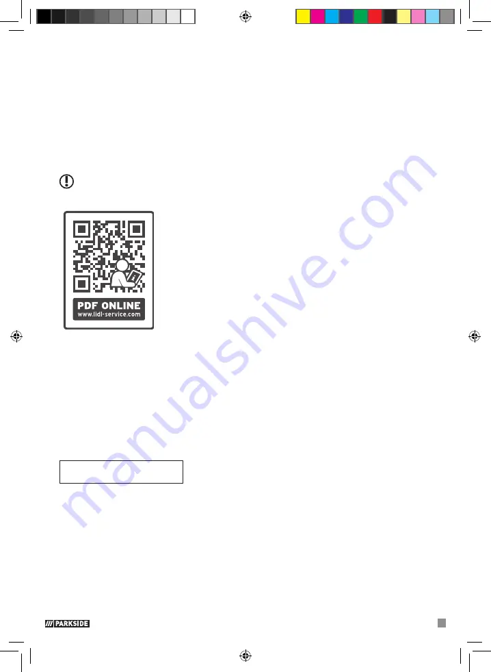 Parkside PISG 100 A1 Operation And Safety Notes Translation Of The Original Instructions Download Page 39