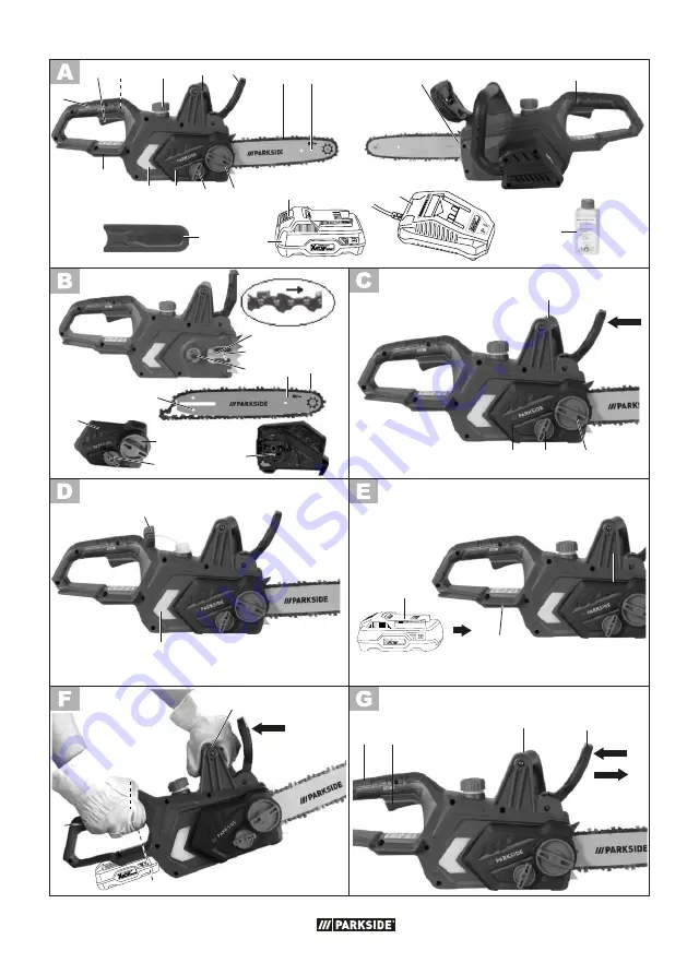 Parkside PKSA 20-Li B2 Translation Of The Original Instructions Download Page 3