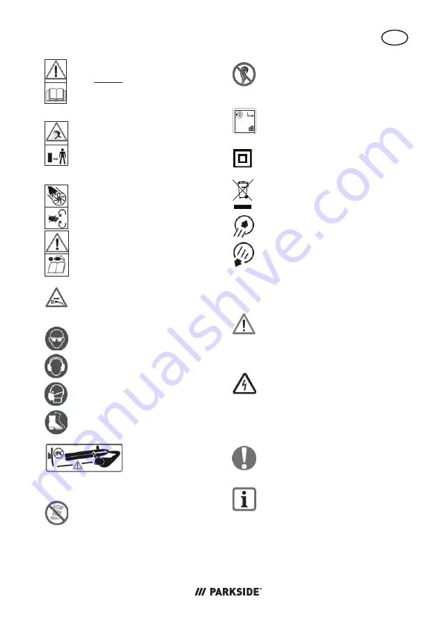 Parkside PLS 2600 B2 Translation Of The Original Instructions Download Page 7