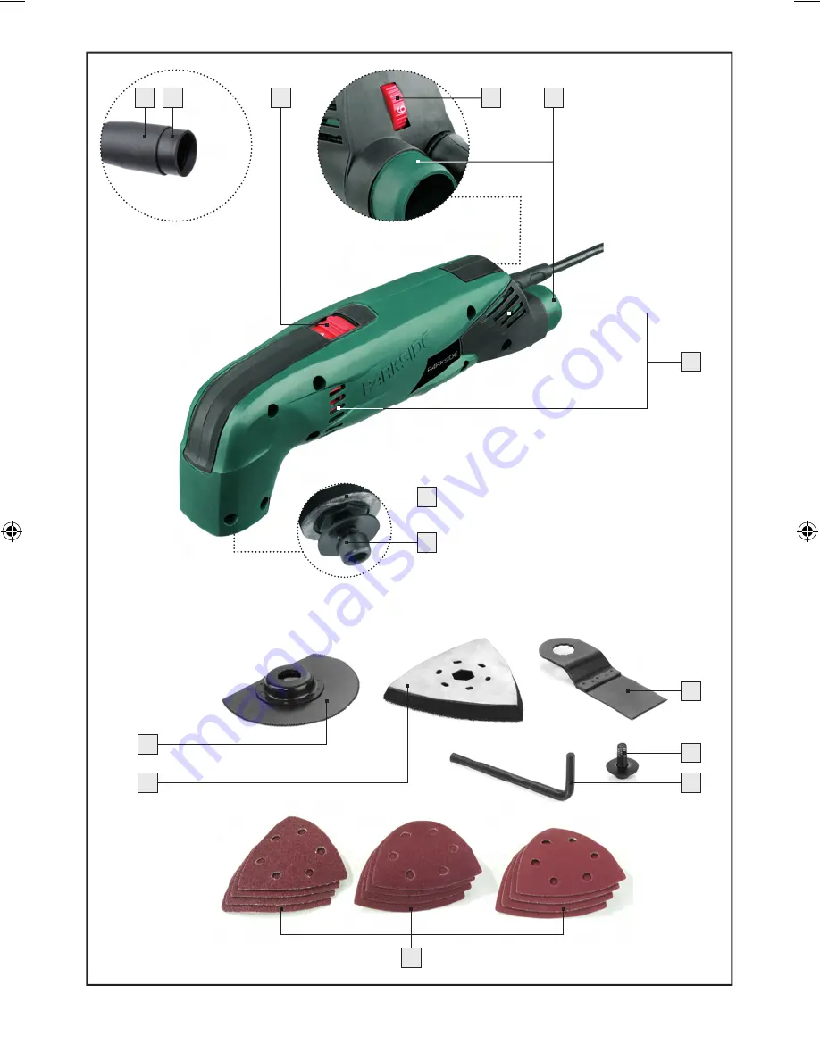 Parkside PMFW 200 Operation And Safety Notes Download Page 3