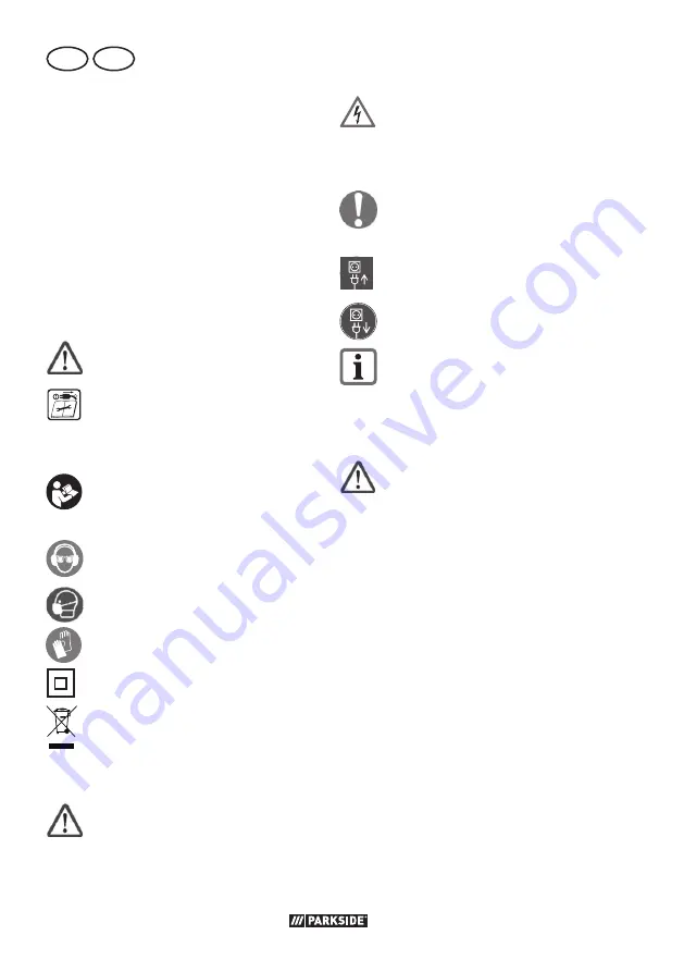 Parkside PMS 160 C2 Translation Of The Original Instructions Download Page 60