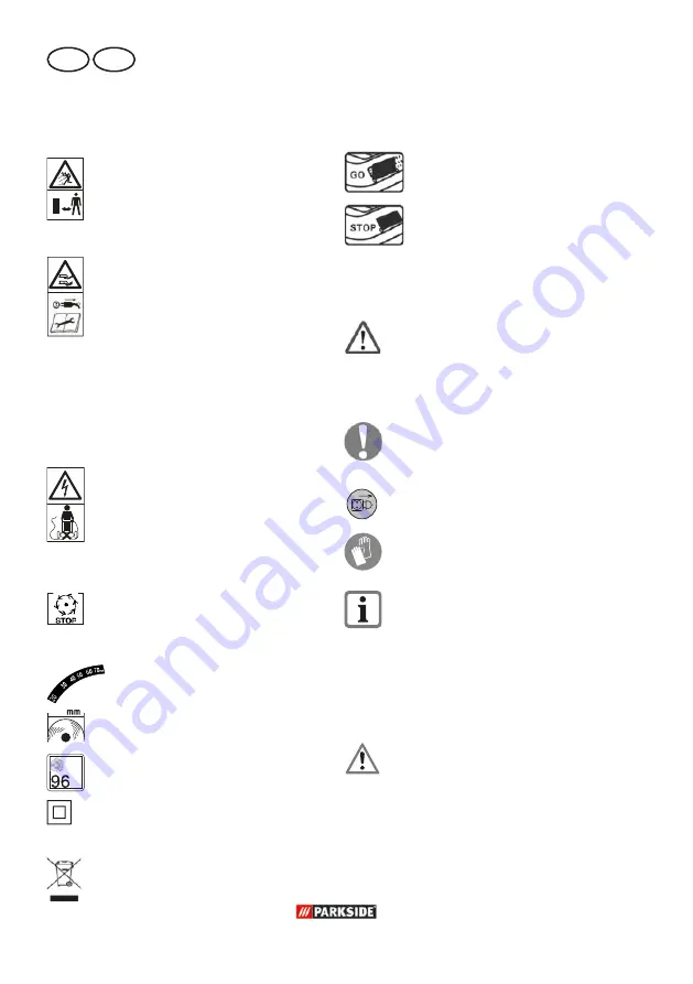 Parkside PRM 1800 A1 Manual Download Page 38