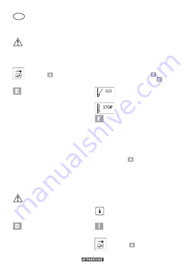 Parkside PRMA 40-Li C1 Original Instructions Manual Download Page 120